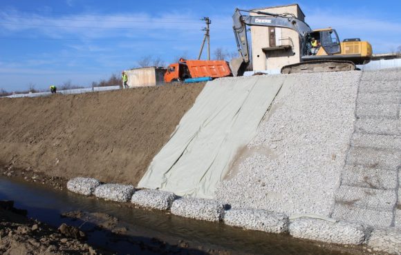 Укрепление дамб