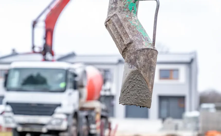 Когда нужен бетононасос: прокачка смеси на сложных и удаленных участках